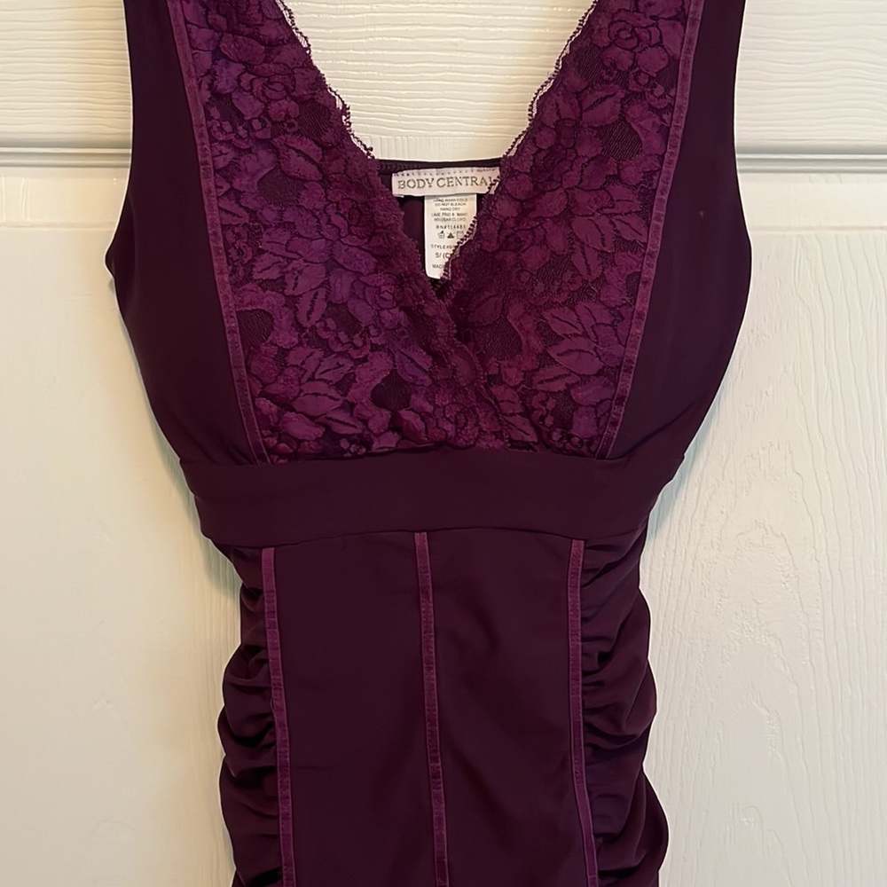 Purple Lace Top